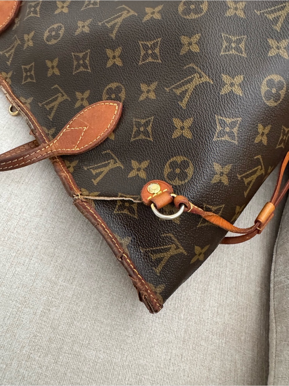 Authentic Louis Vuitton Monogram Mm Made in USA. ( COA ) SD4099 - Picture 13 of 14
